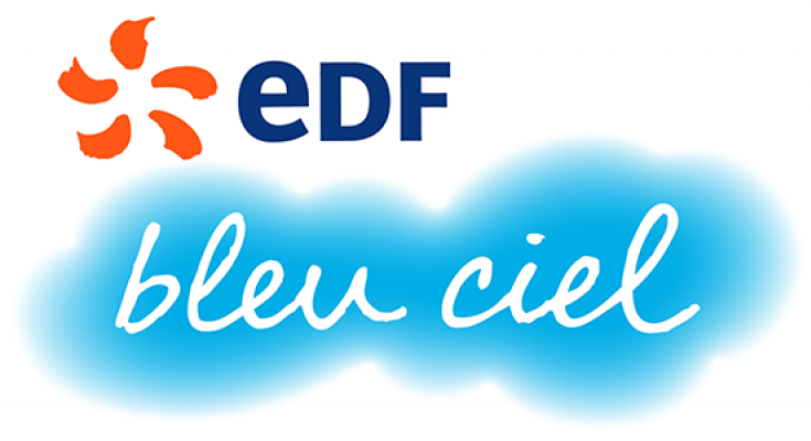 Edf bleu ciel